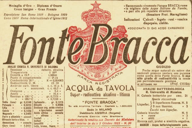 Pubblicità  alle Origini